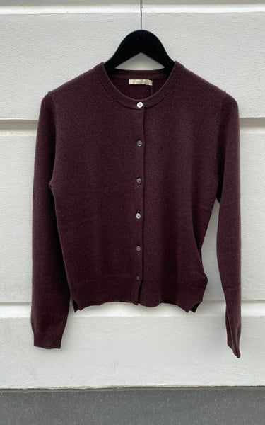 Brown cardigan