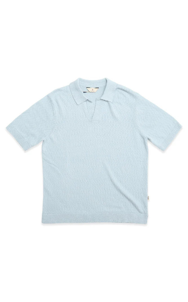 Slubby Polo Fog