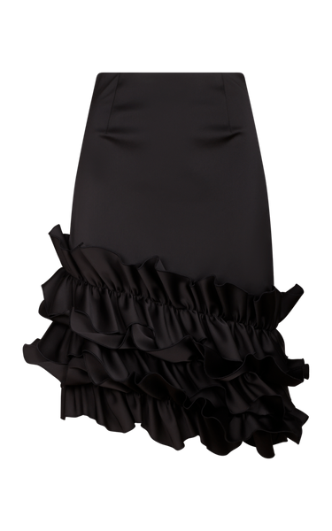 Satin skirt