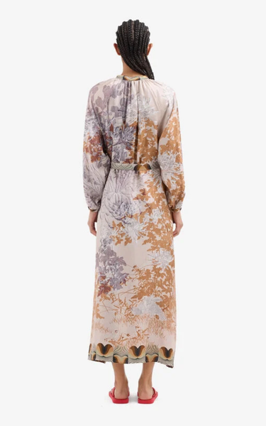 Dress leaf silk