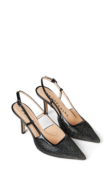 Slingback nero