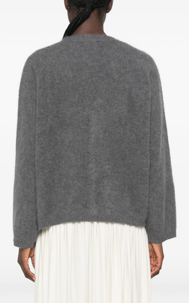 Brushed cardigan