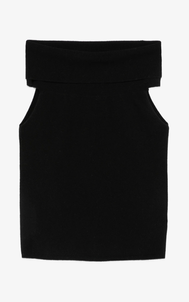 Sleeveless nero