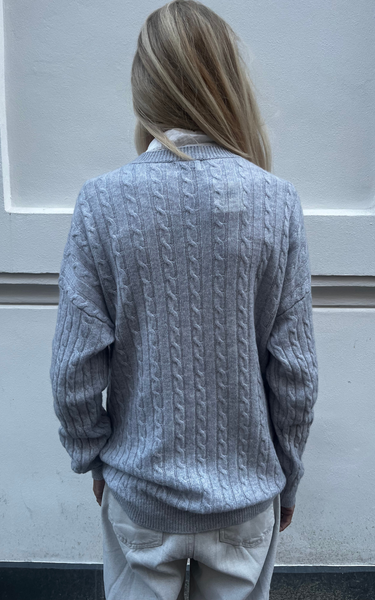 Grey knit
