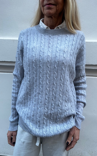 Grey knit