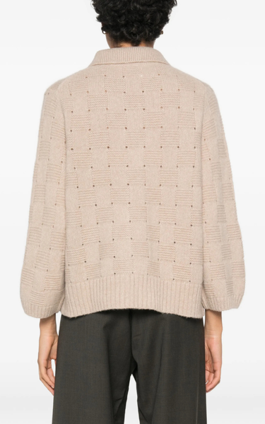 Collar cardigan
