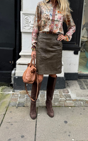 Dark Leaf Skirt