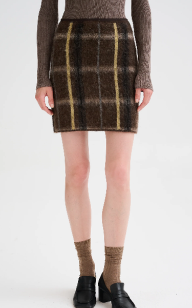 Jacquard skirt