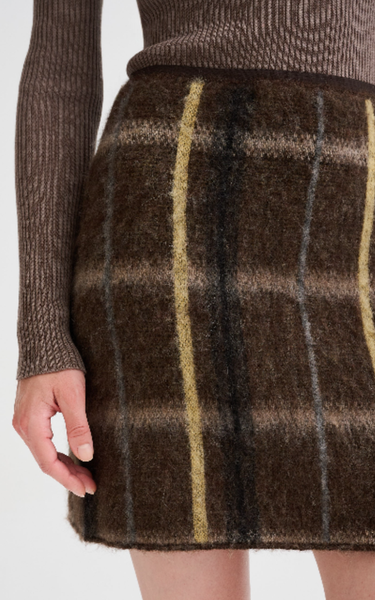 Jacquard skirt