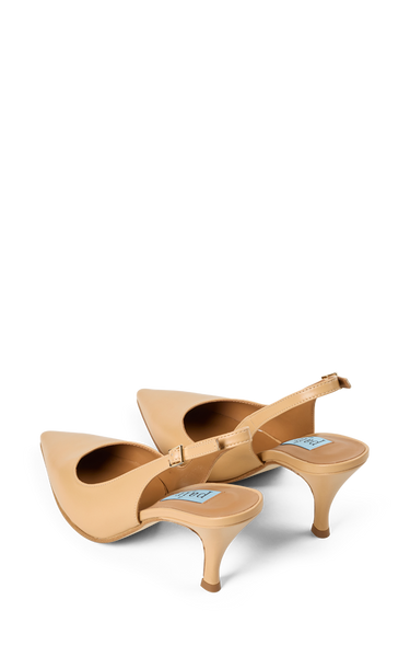 Nude slingback