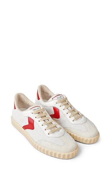 White /red