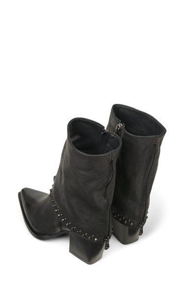 Leather studded